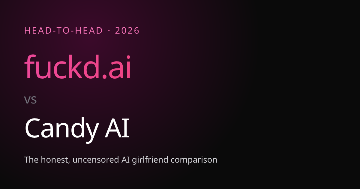 fuckd.ai vs Candy AI